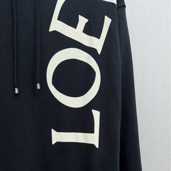 Loewe Black Hooded Sweatshirt - Picture 5 of 8